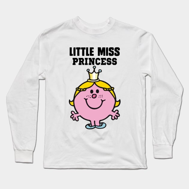 LITTLE MISS PRINCESS Long Sleeve T-Shirt by reedae